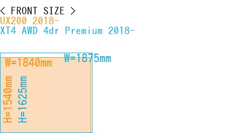 #UX200 2018- + XT4 AWD 4dr Premium 2018-